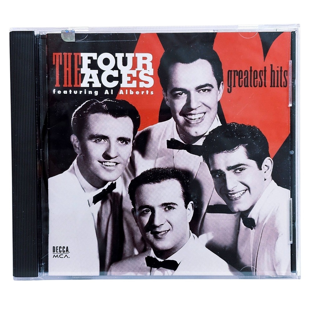 The Four Aces Greatest‎ Hits CD Al Alberts MCA Decca 1993 18 Trk MCAD-10886 EUC